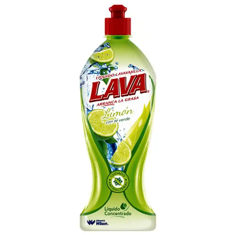Lavaplatos Líquido Lava Limón Te Verde