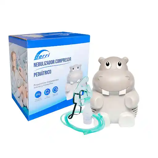 Nebulizador Compresor Berri Pediátrico Caja