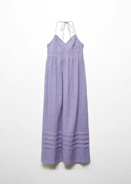 Vestido Violeta Lila Talla 20 Niñas Mango