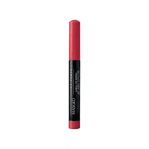 Labial Masglo Color Power Ardiente Barra