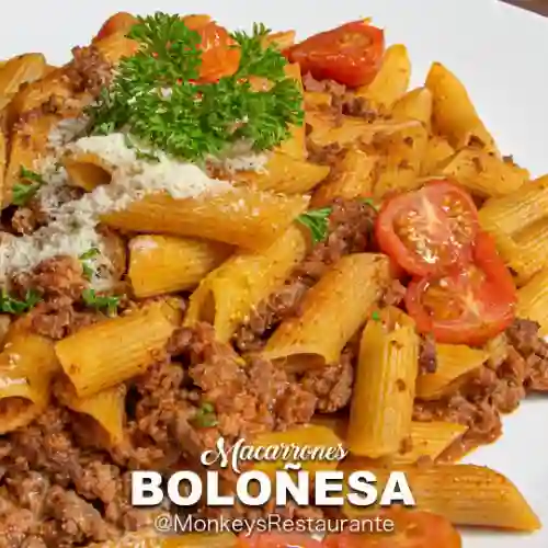 Macarrones Bolognese