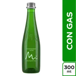 Manantial Agua Con Gas 300 mL