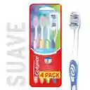 Cepillo de Dientes Suave Colgate Pro Cuidado x 4 Und