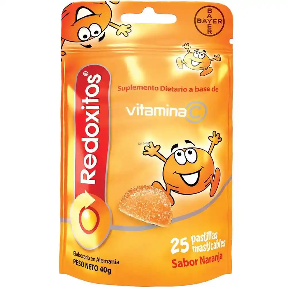 Redoxitos Vitaminas Gomitas Sabor a Naranja