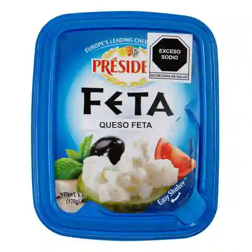 President Queso Tipo Feta Desmoronado