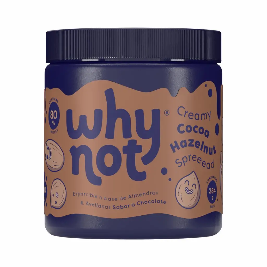 Why Not Esparcible a Base de Almendra Sabor a Chocolate 