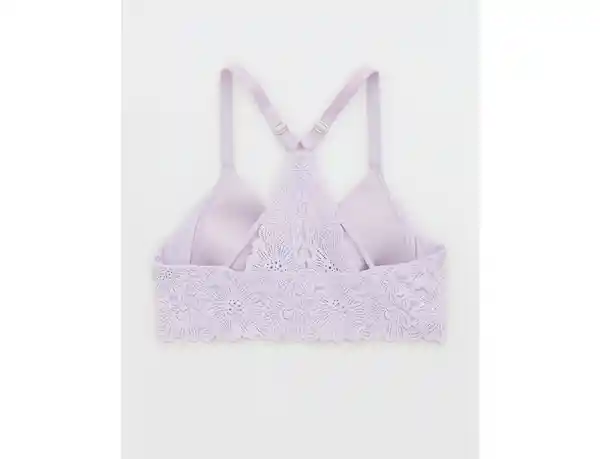 Brasier Aerie Morado Talla 32 B American Eagle