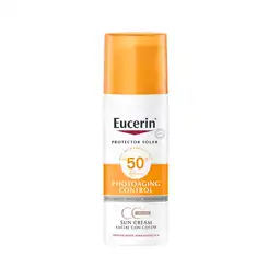 Eucerin Protector Solar Sun Crem Facial Con Color Spf 50