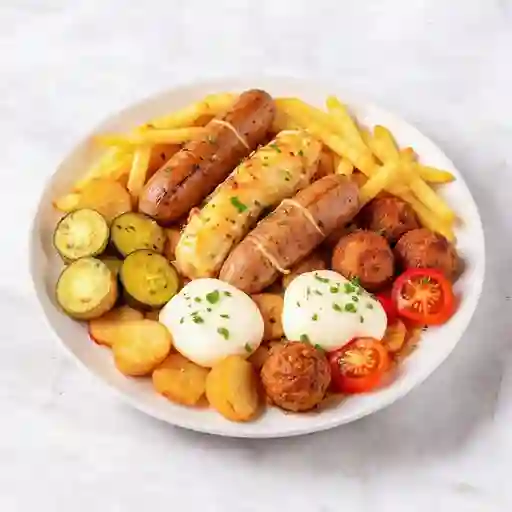 Salchipicada para 2