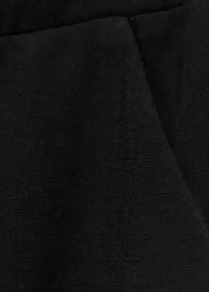 Pantalón Riga Negro Talla S Mujer Mango