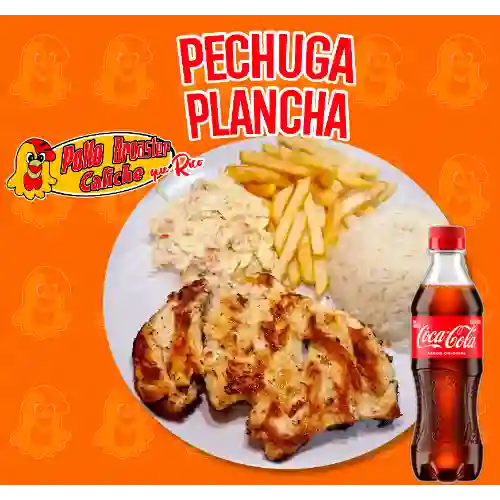Combo Pechuga a la Plancha + Coca Cola Original 400 ml