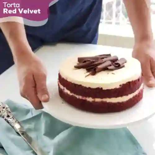 Torta Red Velvet 10 Porc.