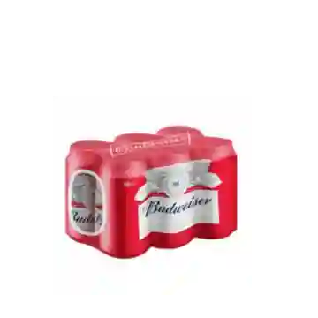 Budweiser Cerveza Sixpack Lata