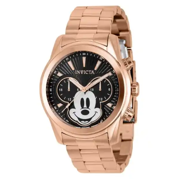 Reloj Disney Hombre Oro Rosa INV37817 Invicta