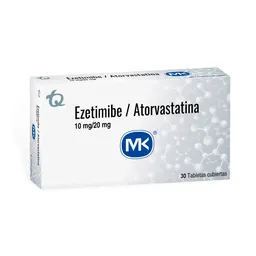 Tecnoquimicas Ezetimibe/Atorvastatina (10 mg/20 mg)