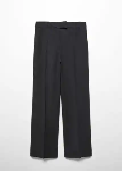 Pantalón Carlos Negro Talla 50 Mujer Mango