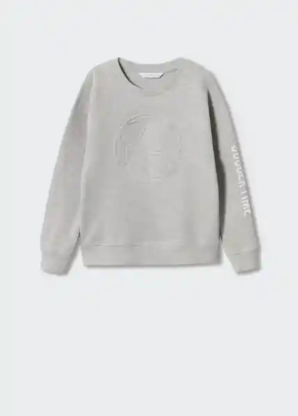 Sudadera Ball Gris Medio Vigore Talla 06 Niños Mango