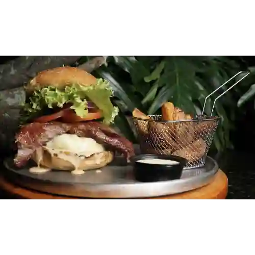 Hamburguesa Llanera & Carbón