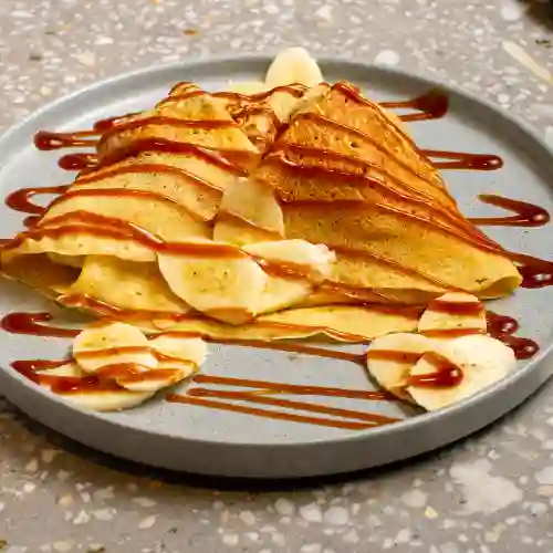 Crepes de Banano y Nutella.