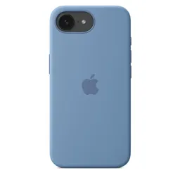 Apple Funda de Silicón Para el iPhone 16E Azul Invierno