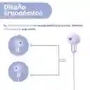 Audífonos 3 Life is For Fun Serie Morado 5 mm Miniso