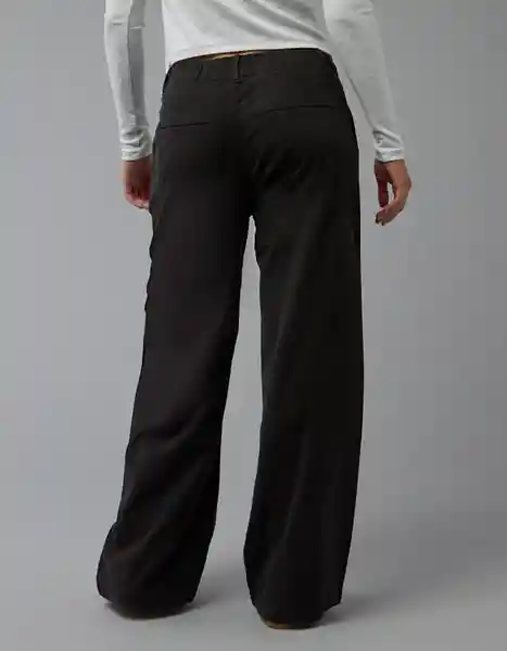 Pantalón Mujer Negro Talla 8 REGULAR 5385001 American Eagle