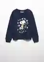 Buzo Sudadera Shug Navy Talla 14 Niñas Mango