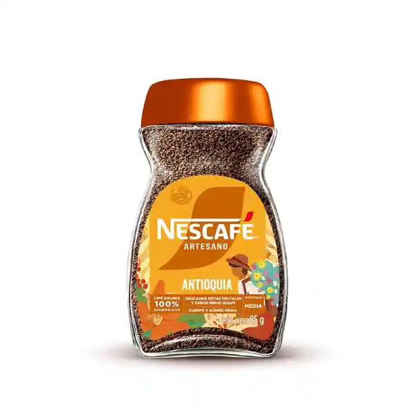 Café Instantáneo Nescafé Artesano Antioquia 85 g