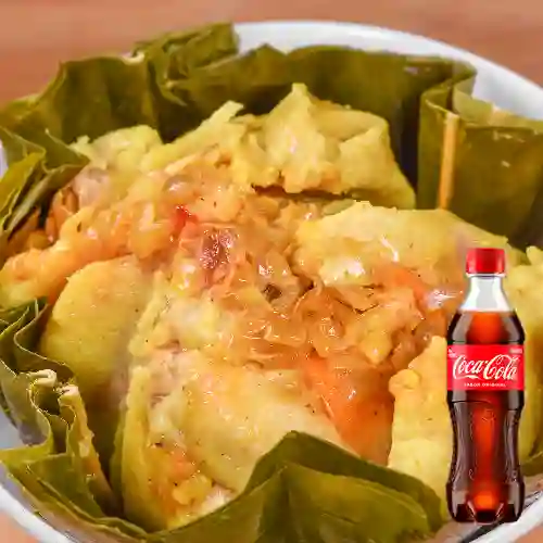 Combo Tamal Mixto + Coca Cola Original 400 ml