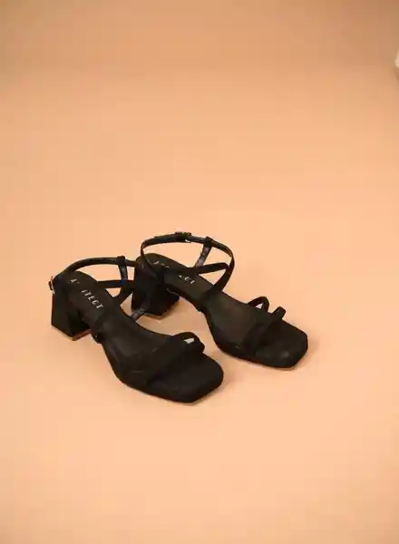 Sandalias Plataforma Negro Talla 38 Arkitect