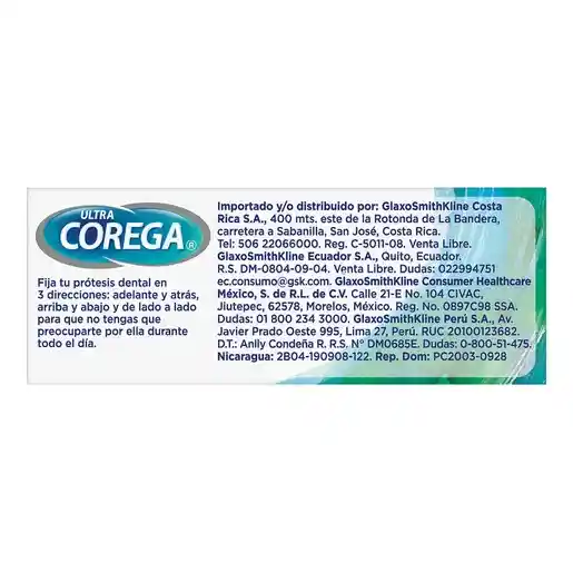 Corega Ultra Crema Adhesiva