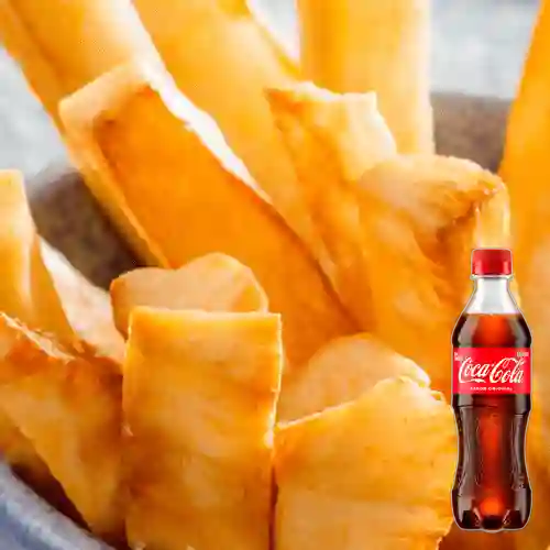 Combo Porción de Yuca + Coca Cola Original 400 ml