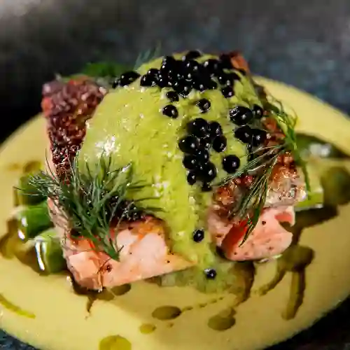 Salmon Encostrado