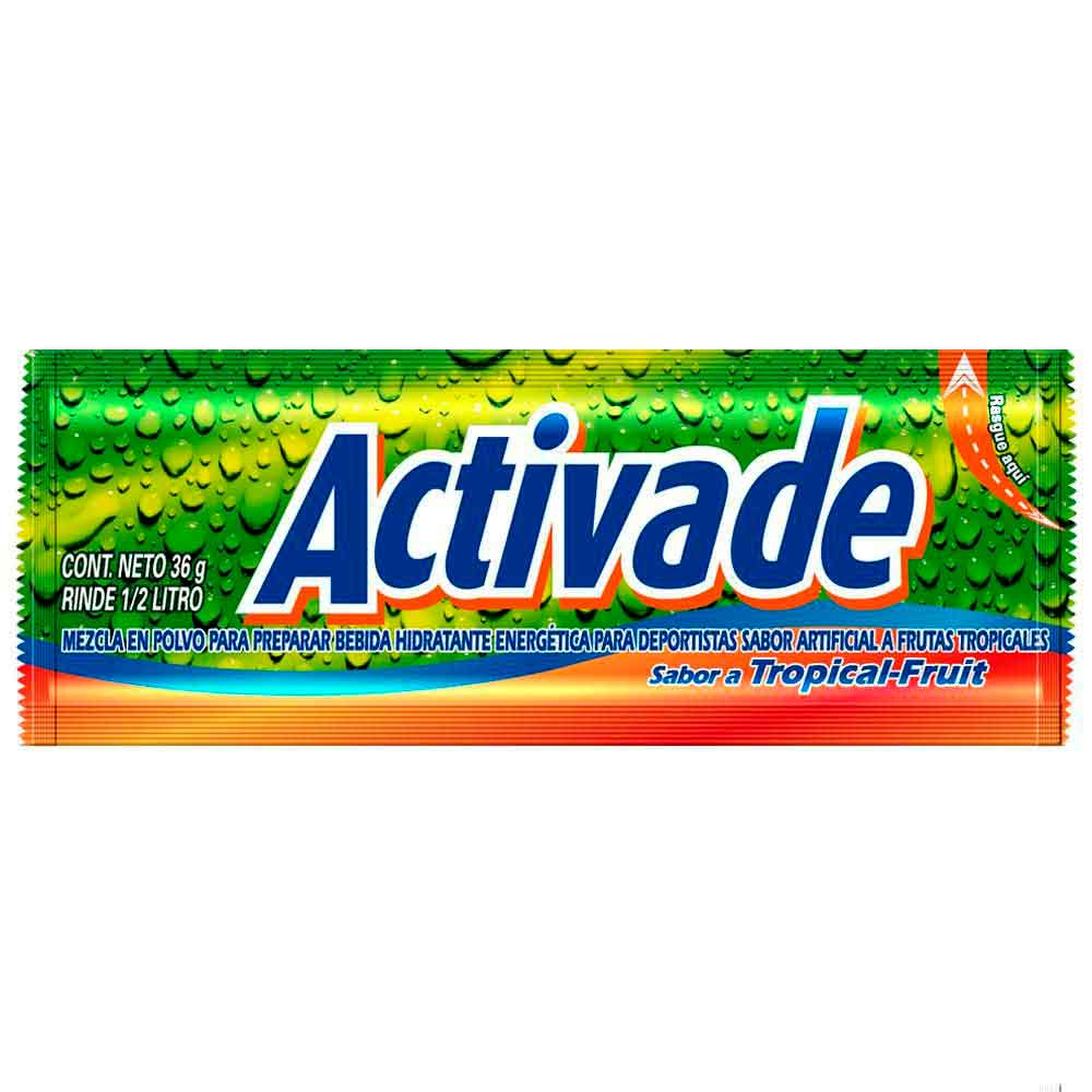 Activade Bebida en Polvo Hidratante Tropical Fruit 12 l