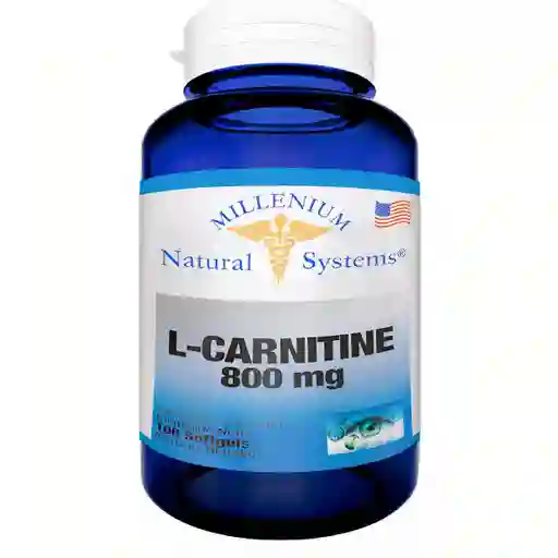 L-Carnitine Natural Systems Suplemento Dietario L- (800 Mg)
