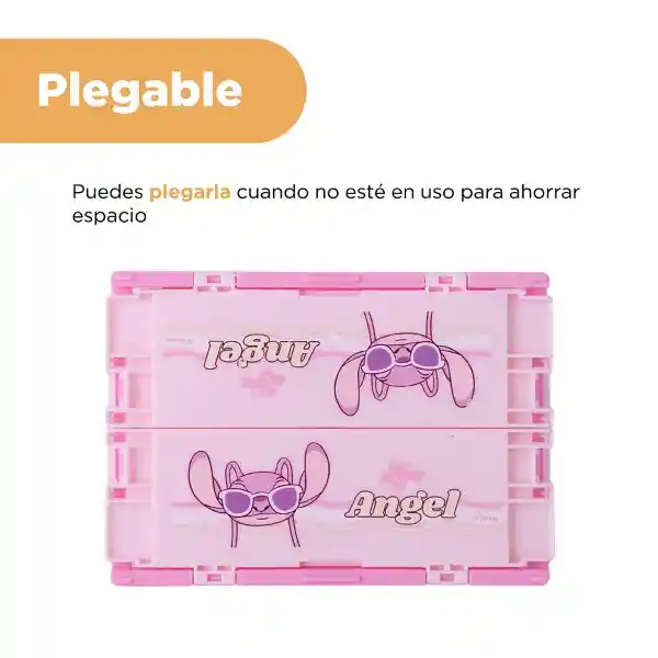 Organizador Plástico Plegable Serie Lilo & Stitch S Ángel Miniso