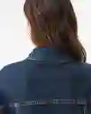 Chaqueta Trucket Azul Clásico Oscuro Talla S Femenino Chevignon