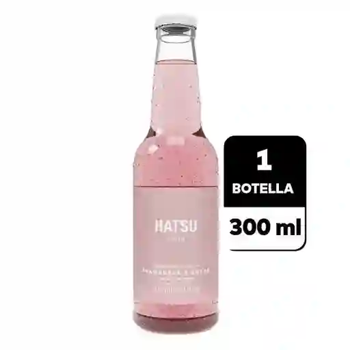 Hatsu Frambuesa Rosas 300 ml