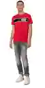 Replay Camiseta Basic Jersey 30/1 Hombre Rojo Talla XL