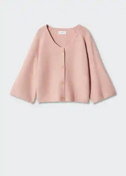 Cárdigan Patty4 Rosa Pastel Talla 08 Niñas Mango