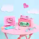 Contenedor Asa de Serie Las Chicas Superpoderosas Rosa Miniso