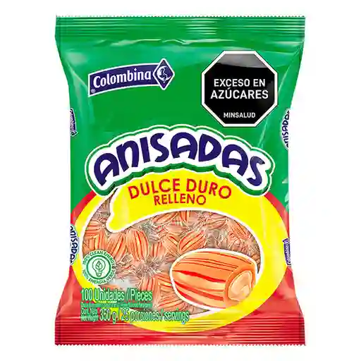 Anisadas Caramelo Relleno con Sabor a Anís