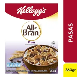 Cereal All Bran Pasas 360 gr