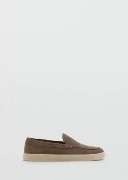 Zapatos Easy Marron Talla 43 Hombre Mango