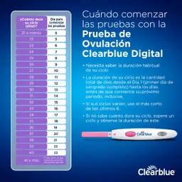 Clearblue Digital Prueba De Ovulación X 10