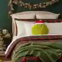 Almohada Navideña Cabeza Gigante Serie The Grinch Miniso
