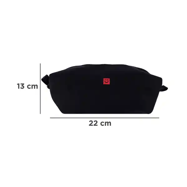 Cosmetiquera Unisex Serie Negro Miniso