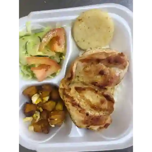 Menu del dia con pollo