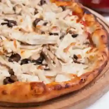 Pizza Pollo Champiñon