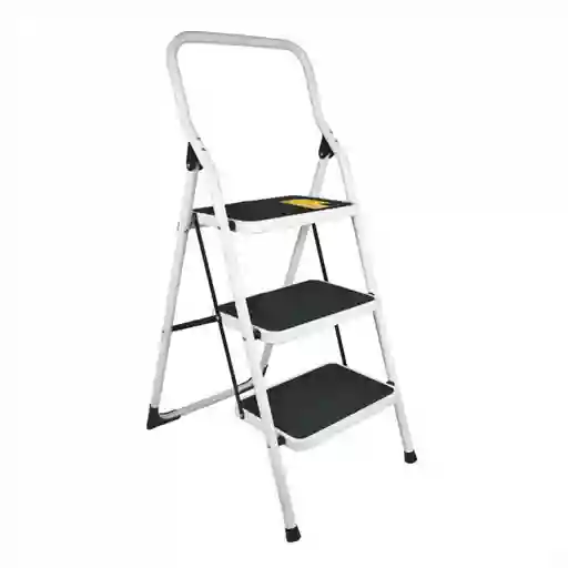 Escalera Plegable De 3 Peldaños, Pretul